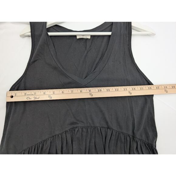 Anthropologie t.la Tiered Tank Top Women's M Black Vacation Beachy Coastal - Picture 4 of 6